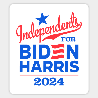 Independents For Biden 2024 Sticker